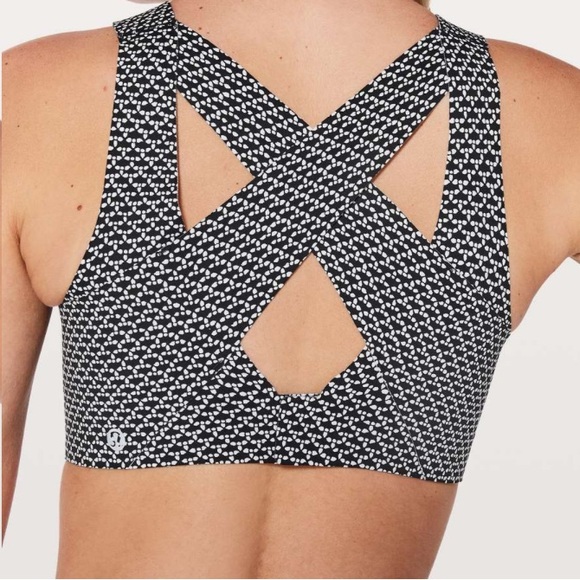 Lululemon Enlite Bra Monochromic Black Size 38DD - Picture 5 of 12